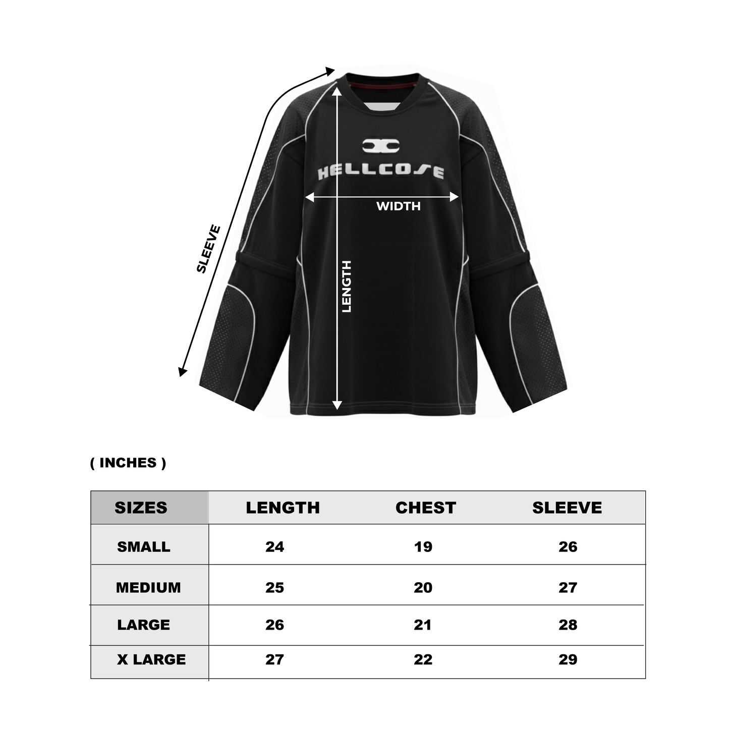 Splitcore Detachable Sleeve Tshirt Black