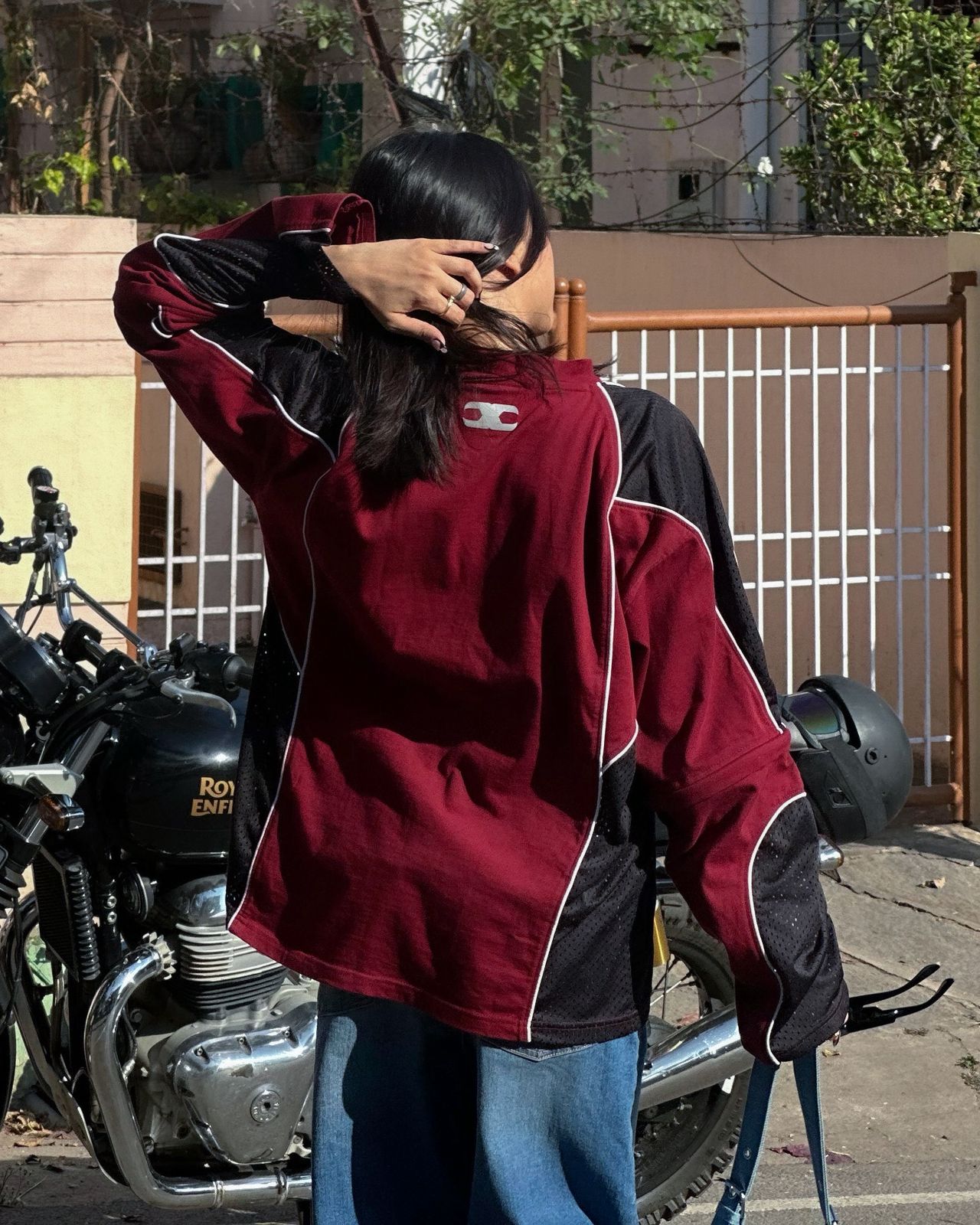 Splitcore Detachable sleeve Tshirt Cherry Red
